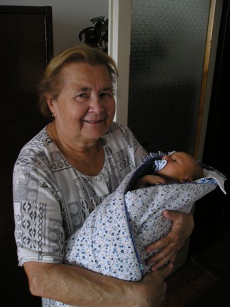 Naše babička s Oldíkem
